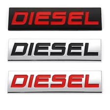 Emblema Insignia Metálico Diesel Universal 