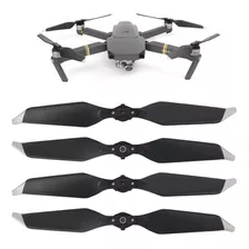 Kit 4 Hélices Para Drone Dji Mavic Pro Platinum - Prata