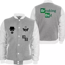 Casaco Moletom Breaking Bad Blusa Serie College Desconto