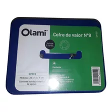 Cofre De Valores Con Llave Y Manija Olami 8