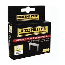 Grapas Para Grapadora 12 X 10,6 Mm Recta 500 U Crossmaster