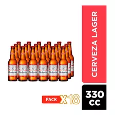Pack 18 Cerveza Budweiser Botella De 330cc