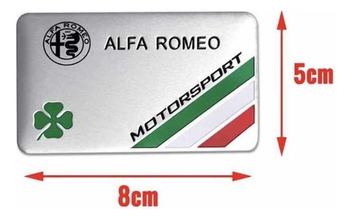 Emblema Alfa Romeo Motorsport Foto 5