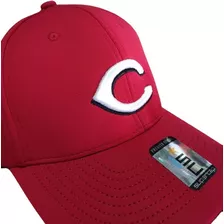 Gorra Beisbol Profesional Cincinati Reds Cerrada Elastizada 