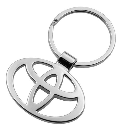Foto de Llavero Emblema Toyota Logo Metal 3d