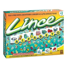 Jogo De Tabuleiro Lince Alfabeto - Grow