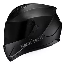 Capacete Norisk Race Tech Sector Monocolor Matte Black