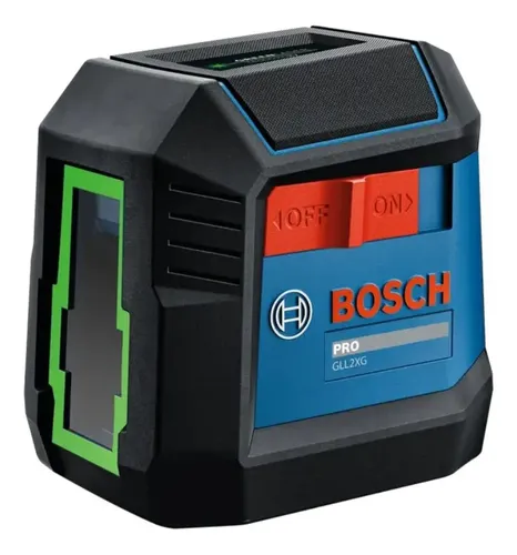 Nivel Laser Verde Bosch 2 Líneas Gll2xg + Bm3 Con Bateria