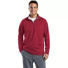 Hombres Grandes 1/4 Zip Sport-wick Fleece Pullover.