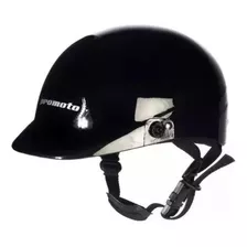 Casco Para Moto Económico Negro Promoto