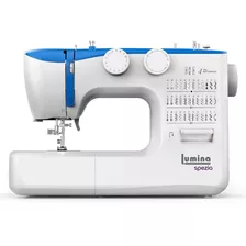 Máquina De Coser Recta Lumina Spezia Portable Azul 220v