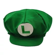 Boina Luigi Super Mario Bros Chapeu