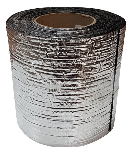 Membrana Autoadhesiva Rollo 15cm X 25mts Alum Reforzado