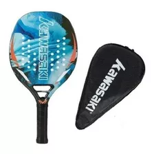 Raquete Beach Tennis - Kawasaki Pro Fibra Carbono Original