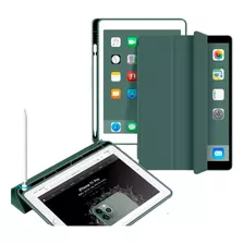 Funda Estuche Soporte Lápiz +vidrio Compatible iPad 7/8/9 