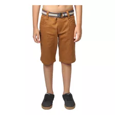 Bermuda Shorts Jeans Infantil Menino 4 Ao 16 Colorido