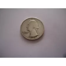 Moeda 25 Cents Quarter Dolar 1934 Usa Estados Connecticut