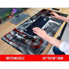 Mouse Pad Personalizado Xxl, Impermeable 40 X 90 Cm X3mm