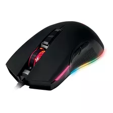 Mouse Gamer Nibio Trigger Mg700 Rgb 12.000 Dpi 7 Botones Amv