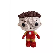 Homem De Ferro Tony Stark Em Amigurumi 