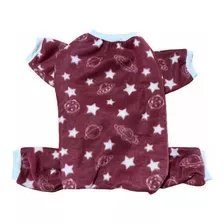 Pijama Macacão Pet Cachorro Cães Inverno Soft M