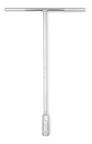 Llave T Larga 11mm Hexagonal 30cm Wembley Acero Cr-v Modelo 6415 Gris