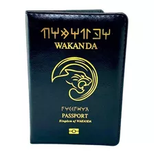 Porta Pasaporte Wakanda - Pantera Negra Porta Documentos