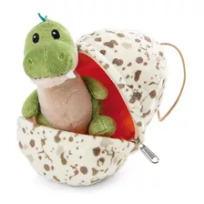 Nici Peluche Dino Bebé Niño En Huevo 13cm Con Lazo