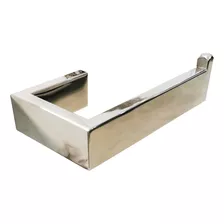 Papeleiro Quadrado Inox Cromado