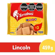 Galletitas Dulces Lincoln De Terrabusi Tripack Grande