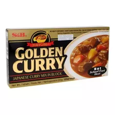1 Curry Japones Negro S&b Golden Curry Hot Sauce Mix 220 G.