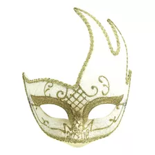 Antifaz Veneciano Cisne 17 X 20 Cm Cotillón Máscara Disfraz