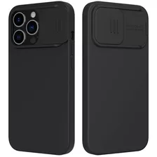 Case Nillkin Camshield Silicone Para iPhone 13 Pro 6.1 Negr