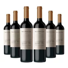 Vino Nieto Senetiner Malbec Petit Verdot X 750ml X 6 U