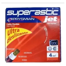 Cable Unipolar Prysmian 4mm2 Superastic X 100mts.