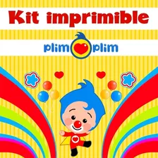 Kit De Plim Plim Para Cumpleaños Imprimible 100% Editable 