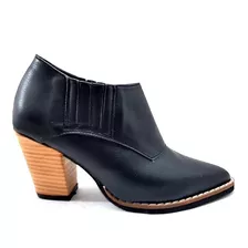 Sam123 Botas Talles Chicos Mujer Charrito Negro