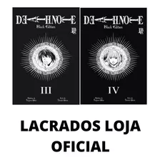 Kit Death Note Volumes 3 E 4 Lacrados Em Portugês