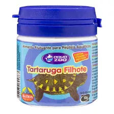 Ração Tartaruga Filhote 10g Comida Para Filhotinho Pequena