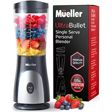 Licuadora Personal Mueller Ultra Bullet, Color Gris
