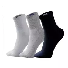 Kit 12 Pares Meias Masculino Esportes Sport Atacado Revenda