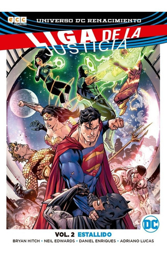 Cómic, Dc, Liga De La Justicia Vol. 2 Ovni Press