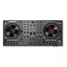 Controlador Profesional De Dj Con 4 Decks Ns4fx Numark Color Negro