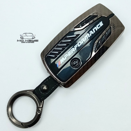 Funda Llave Control Bmw Serie 2 3 4 5 6 7 X3 X4 Zinc Carbono Foto 8