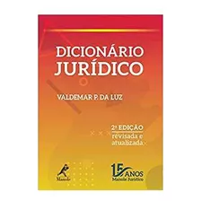 Livro Dicionário Jurídico - Valdemar P. Da Luz [2019]