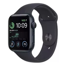 Apple Watch Se 2da Gen 44mm Midnight Malla Negra M/l Negro