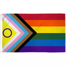 Bandera Gay Lgbt Del Orgullo Inclusivo 150 Cm X 90 Cm