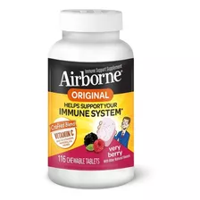 Airborne | Very Berry Immune | 116 Chewable Tablets | Berry