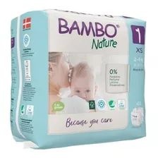 Pañales Bambo Nature Eco Friendly Sin Género Rn