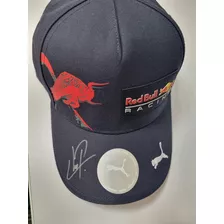 Gorra Puma Formula 1 Redbull Autografiada Checo Perez F1